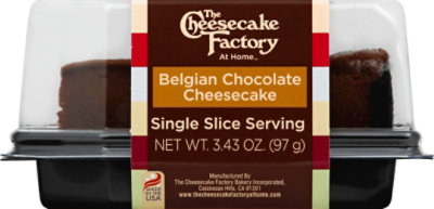 The Cheesecake Factory Belgian Chocolate Cheesecake Slice - Each - Image 2