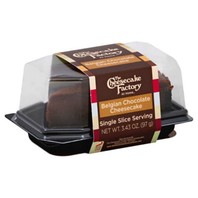 The Cheesecake Factory Belgian Chocolate Cheesecake Slice - Each - Image 1