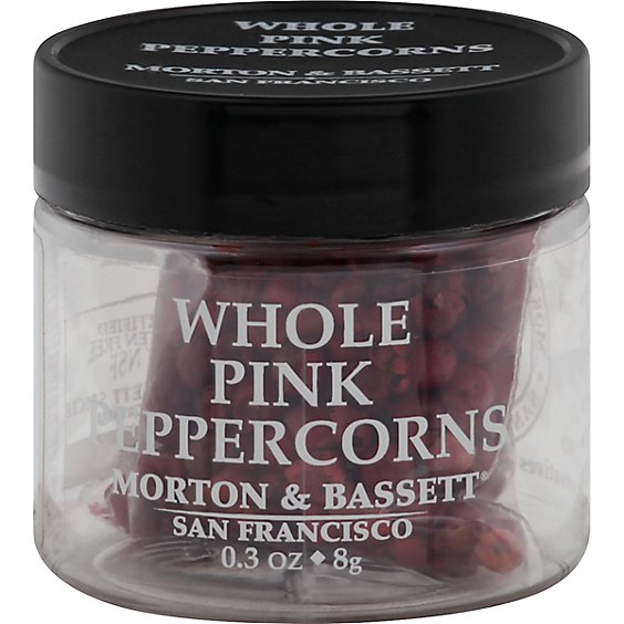 Morton & Seasoning Peppercorns Pnk - 0.3 Oz