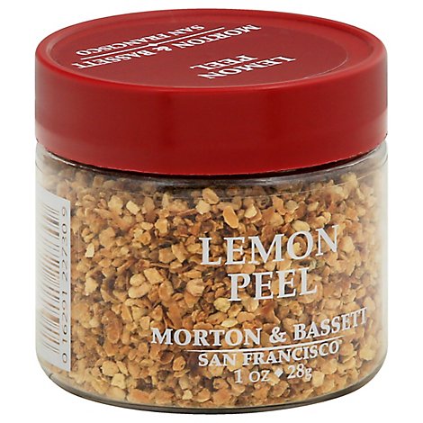 Morton & Seasoning Lemon Peel - 1 Oz