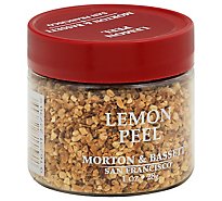 Morton & Seasoning Lemon Peel - 1 Oz
