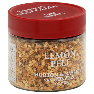 Morton & Seasoning Lemon Peel - 1 Oz