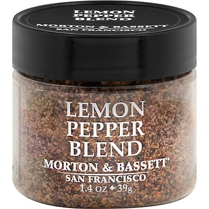Morton & Seasoning Lemon Pepp Blnd - 1.4 Oz - Image 1