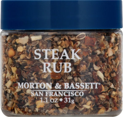 Morton & Seasoning Steak Rub - 1.1 Oz - Image 2