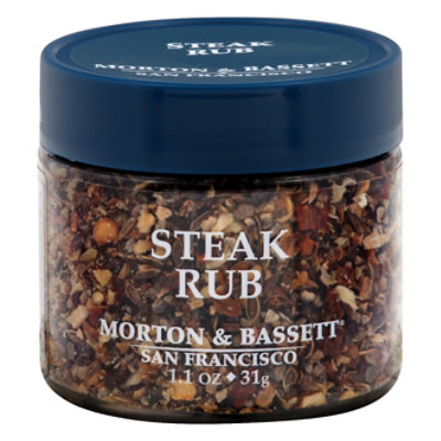  Morton & Seasoning Steak Rub - 1.1 Oz 