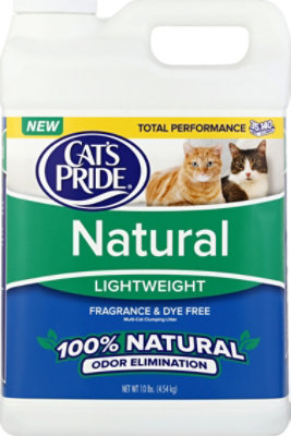 Cats Pride Cat Litter Clumping Multi Cat Natural Lightweight - 10 Lb - Image 2