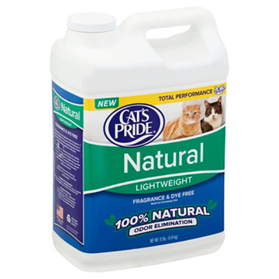 Cats Pride Cat Litter Clumping Multi Cat Natural Lightweight - 10 Lb - Image 1