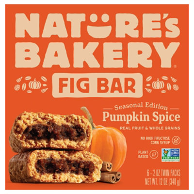Natures Bakery Fig Bar Stone Ground Whole Wheat Pumpkin Spice - 6-2 Oz - Image 2