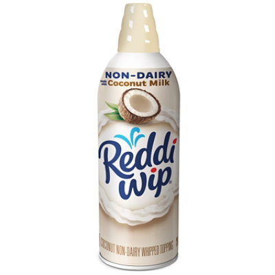 Reddi Wip Non Dairy Vegan Whipped Topping Made With Coconut Milk Spray Can - 6 Oz - Image 2