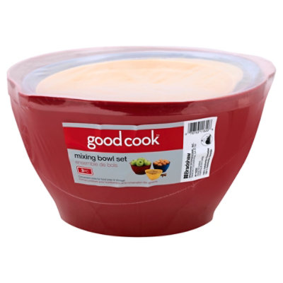 GoodCook Mixing Bowl Set - 3 Count - Image 1