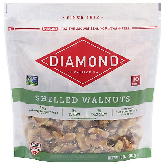 Diamond of California Walnuts Shelled - 10 Oz