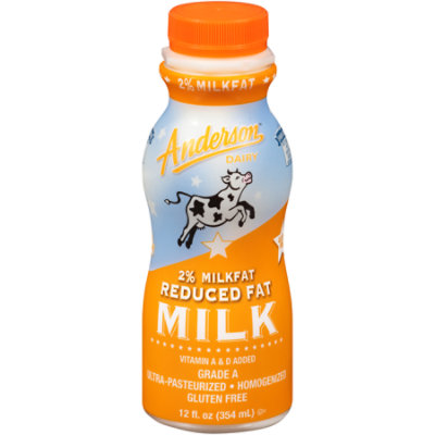 Anderson Dairy 2% Milk - 12 Oz - Pavilions