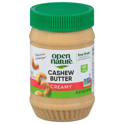 Open Nature Cashew Butter Creamy - 16 Oz - Image 4