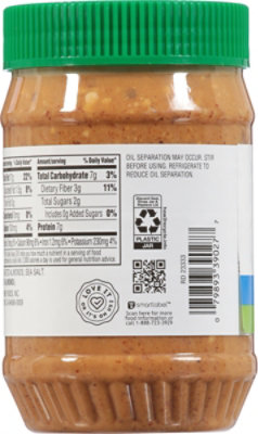 Open Nature Almond Butter Crunchy - 16 Oz - Image 5