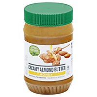 Open Nature Almond Butter Creamy Honey - 16 Oz - Image 3
