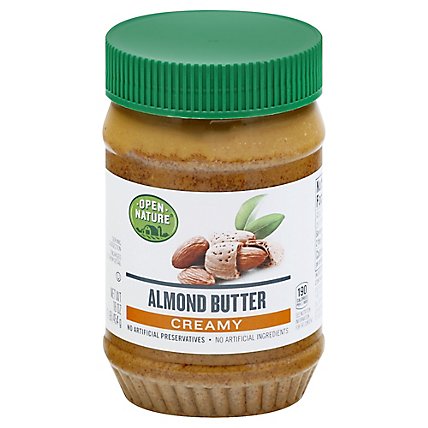 Open Nature Almond Butter Creamy - 16 Oz - Image 3