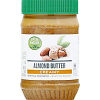 Open Nature Almond Butter Creamy - 16 Oz - Image 2