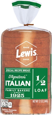 Lewis Bake Shop Italian Half Loaf - 12 Oz - Image 1