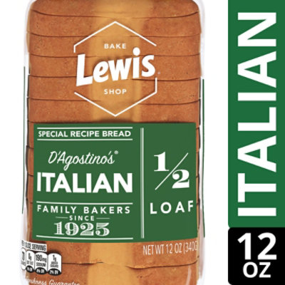 Lewis Bake Shop Italian Half Loaf - 12 Oz - Image 2