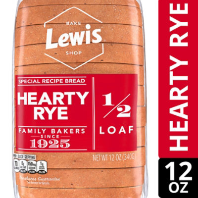 Lewis Bake Shop Half Loaf Hearty Rye - 12 Oz - Image 2