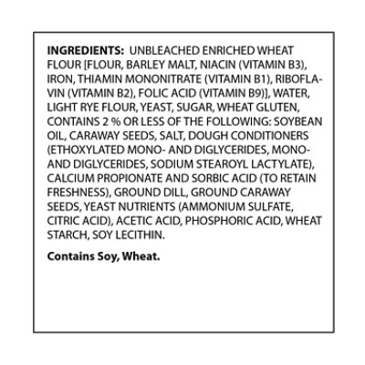 Lewis Bake Shop Half Loaf Hearty Rye - 12 Oz - Image 5