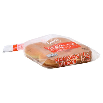 Lewis Bake Shop Hawaiian Hamburger Bun - 7.5 Oz - Image 1