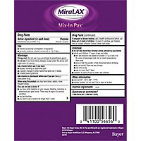 MiraLAX Laxative Osmotic Powder Mix In Pax Unflavored - 20 Count - Image 5