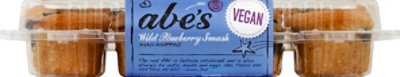 Abes Muffins Mini Vegan Wild Blueberry Smash 12 Count - 9.7 Oz - Image 2