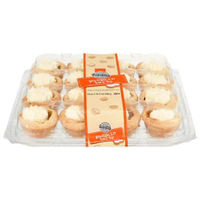 Two Bite Pumpkin Tarts With Cream Cheese Party Platter - 19 Oz - Image 2