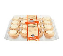 Two Bite Pumpkin Tarts With Cream Cheese Party Platter - 19 Oz