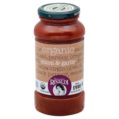 Francesco Rinaldi Pasta Sauce Organic Onion & Garlic - 24 Oz