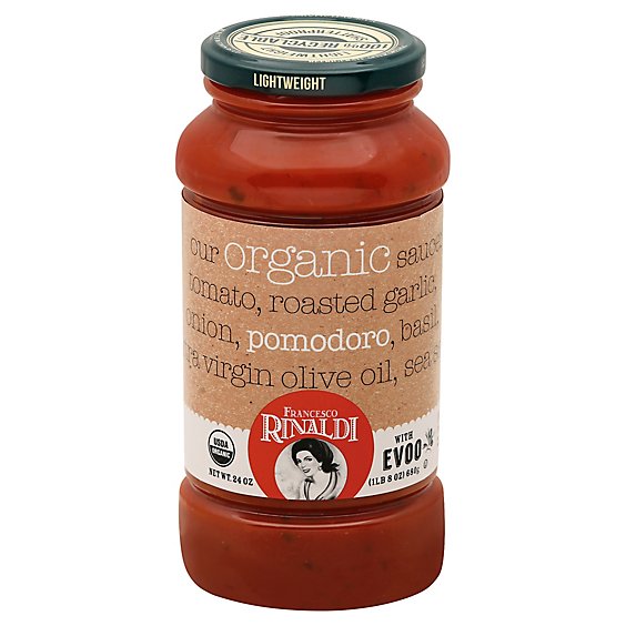 Francesco Rinaldi Organic Pasta Sauce Pomodoro With Evoo - 24 Oz