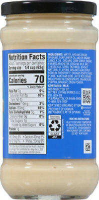 O Organics Pasta Sauce Alfredo Classicc - 14.5 Fl. Oz. - Image 5