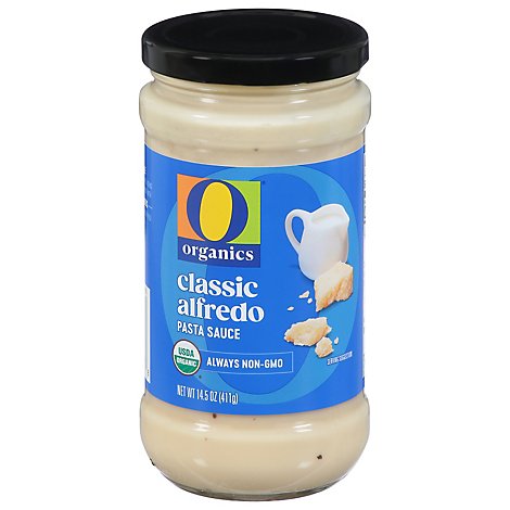 O Organics Pasta Sauce Alfredo Classicc - 14.5 Fl. Oz.