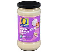O Organics Pasta Sauce Alfredo Garlic - 14.5 Oz