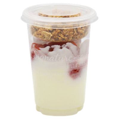 Vanilla Yogurt W/Strawberries - 13 Oz - Image 1