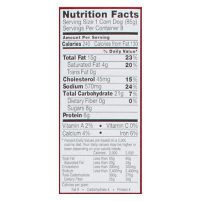 Bar-S Classic Corn Dogs - 21.36 Oz - Image 4