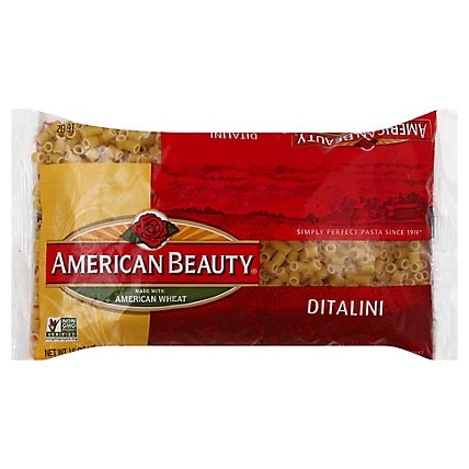 American Beauty Pasta Ditalini - 16 Oz - Image 1