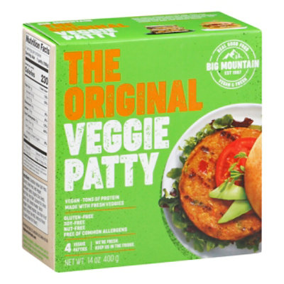 Original Veggie Patty - 400 Gram - Image 1