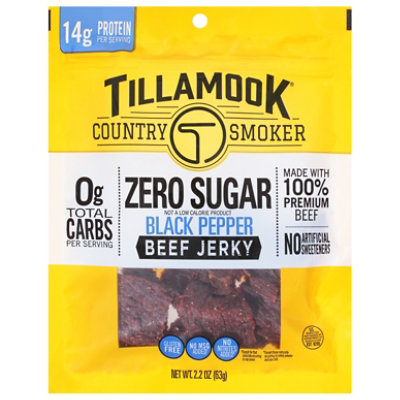 Tcs 2.2oz Zero Sugar Black Pep Jky - 2.2 Oz - Image 2
