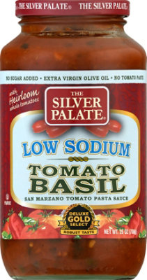 Silver Palate Low Sodium Tomato Basil Pasta Sauce - 25 Oz - Image 2