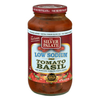 Silver Palate Low Sodium Tomato Basil Pasta Sauce - 25 Oz