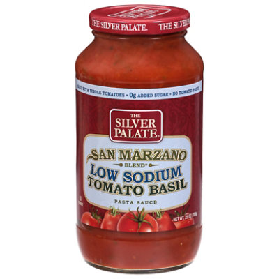 Silver Palate Low Sodium Tomato Basil Pasta Sauce - 25 Oz