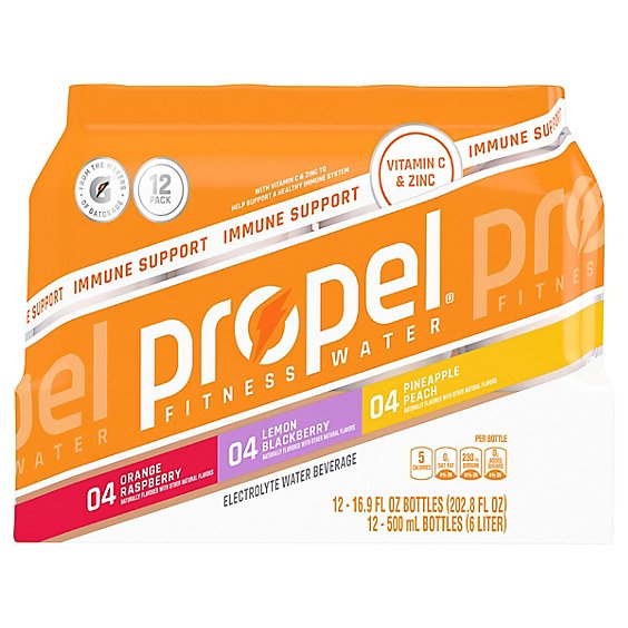 Propel Water Immune Support Variety Pack - 12-16.9 Fl Oz