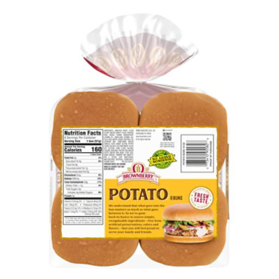 Brownberry Country Potato Sandwich Buns - 16 Oz - Image 5