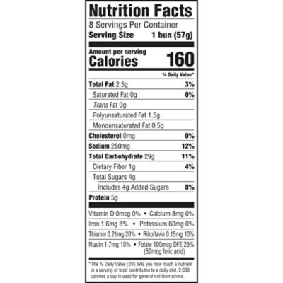 Brownberry Sesame Seeded Sandwich Buns - 16 Oz - Image 3