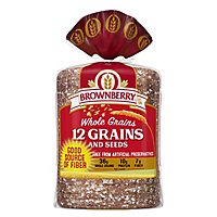 Brownberry Whole Grains 12 Grain Bread - 24 Oz - Image 1