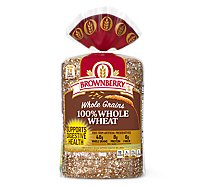 Brownberry Whole Grains 100% Whole Wheat Bread - 24 Oz