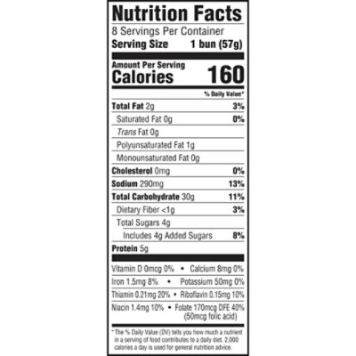 Brownberry Sweet Hawaiian Buns - 16 Oz - Image 3