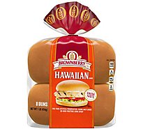 Brownberry Buns Sandwich Sweet Hawaiian 8 Count - 15 Oz